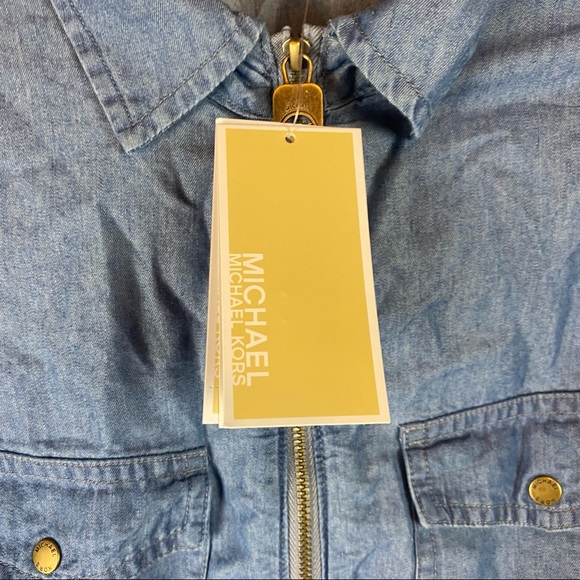 Michael Michael Kors Zip up Top NWT - Picture 8 of 10